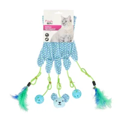 Friendly Pet Kattenspeeltjes<Kattenspeeltje handschoen Marion blauw FP