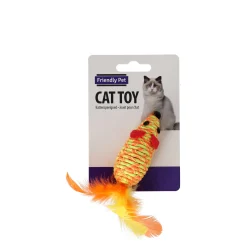 Friendly Pet Kattenspeeltjes<Kattenspeeltje muis+pluim Shuka