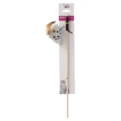 Friendly Pet Kattenspeeltjes<Kattenspeeltje stok + dier eco assorti