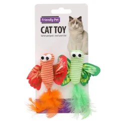 Friendly Pet Kattenspeeltjes<Kattenspeeltje vlinder 17cm