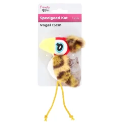 Friendly Pet Kattenspeeltjes<Kattenspeeltje vogel 15 cm