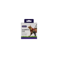 Friendly Pet Kattenverzorging<Kattentuig zwart/rood 15mmx120cm