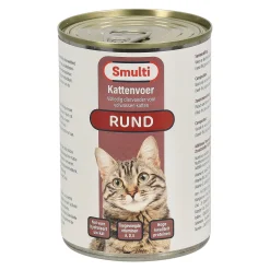 Smulti Kattenvoer<Kattenvoer Blik 410g Rund