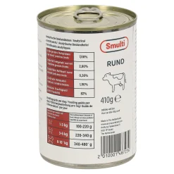 Smulti Kattenvoer<Kattenvoer Blik 410g Rund