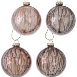Boltze home Kerstballen<Kerstbal glas Goldie 8cm