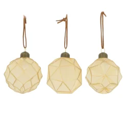Natural Collections Kerstballen<Kerstbal glas goud 8cm