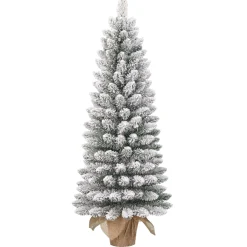 Kerstdecoratie|Kerstbomen<Kerstboom Gerlos sneeuw 120 cm