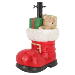 Kerstbomen<Kerstboomvoet laars met beer