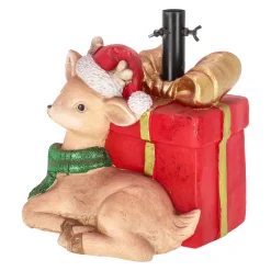 Kerstbomen<Kerstboomvoet rendier 37 cm