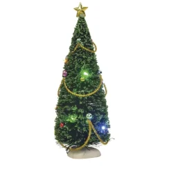 Kerstdorp<Kerstdorp Boom met LED 23 cm