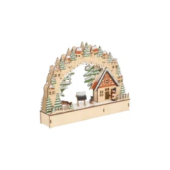 O'malley Kerstdorp<Kerstdorp chalet 30 x 23 cm