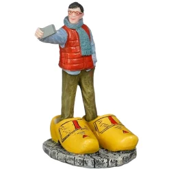 Luville Kerstdorp<Kerstdorp Hollandse toerist 5 x 4 x 7 cm