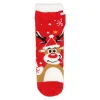 Kerstkleding<Kerstsok led rood