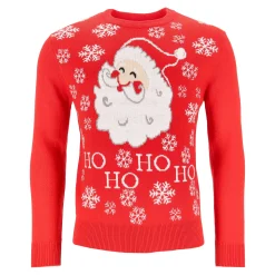 Kerstkleding<Kersttrui Happy XS