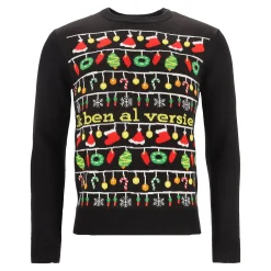 Kerstkleding<Kersttrui Versierd XS