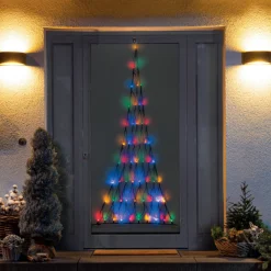 O'malley Kerstverlichting<Kerstverlichting net kerstboom 170cm multi