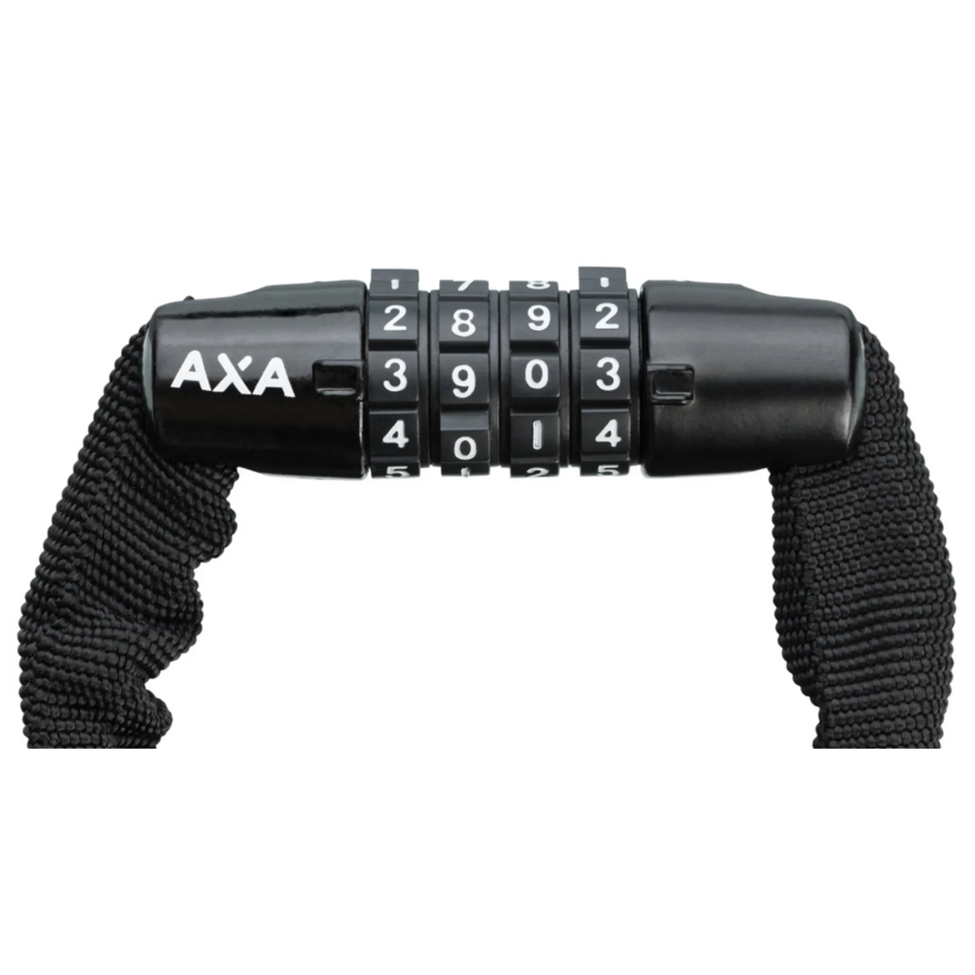 AXA Fietsspullen<Kettingslot Rigid cijfer 120 cm