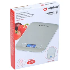 Alpina Koken & Tafelen<Keukenweegschaal 5 kg