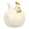 Van Cranenbroek Pasen|Woondecoratie<Kip deco creme 10cm
