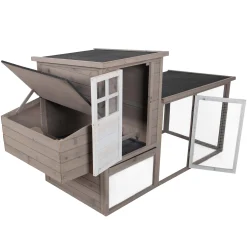 Friendly Pet Kip<Kippenhok+R 165cm CH02 taupe