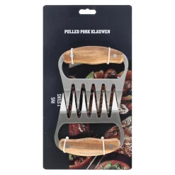 Barbecueaccessoires<Klauw pulled pork 2stuks RVS