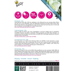 Buzzy Moestuin<Klokwinde Alba wit