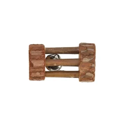 Friendly Pet Knaagdier Speelgoed<Knaagdier rol+bel natuur 7cm
