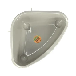 Moderna Knaagdierverzorging<Knaagdiertoilet hoek large warmgrijs