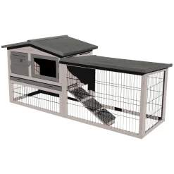 Flamingo Kooien En Hokken Knaagdier<Konijnenhok met ren rainbow cottage 153cm