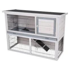 Friendly Pet Kooien En Hokken Knaagdier<Konijnenhok 108x45x78cm taupe