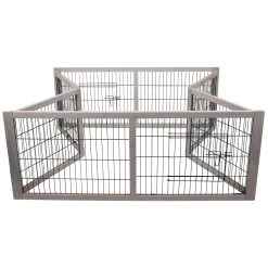Flamingo Kooien En Hokken Knaagdier<Konijnenren opvouwbaar cottage 116cm