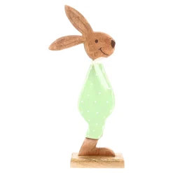 O'malley Pasen<Konijn hout 33cm groen