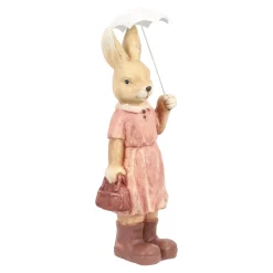 Van Cranenbroek Pasen<Konijn staand paraplu roze 50cm