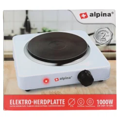Alpina Koken & Tafelen<Kookplaat 1000W