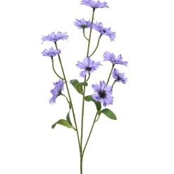 Everlands Kunstplanten En Kunstbloemen<Korenbloem lila 75 cm