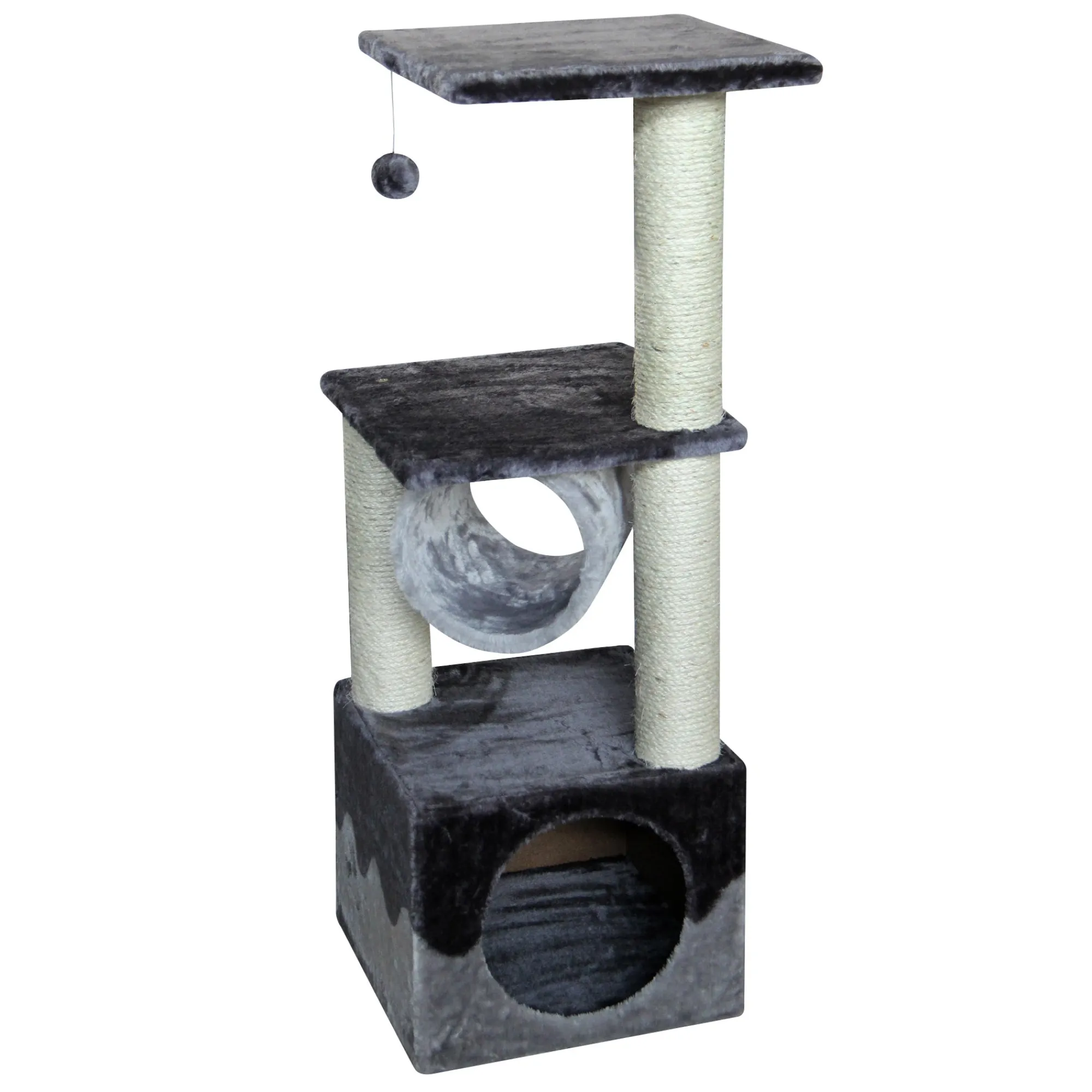 Friendly Pet Krabpaal<Krabpaal Timon 102cm antraciet