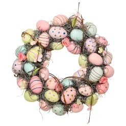 Pasen<Krans ei pastel 33cm