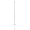 Koltec Afrastering<Kunststofpaal 105cm wit 10st