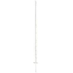 Koltec Afrastering<Kunststofpaal 154cm wit 10st