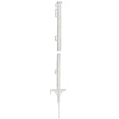 Koltec Afrastering<Kunststofpaal wit 105cm