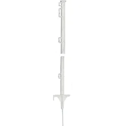 Koltec Afrastering<Kunststofpaal wit 70cm