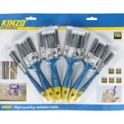 Kinzo Verfspullen<Kwastenset 10st