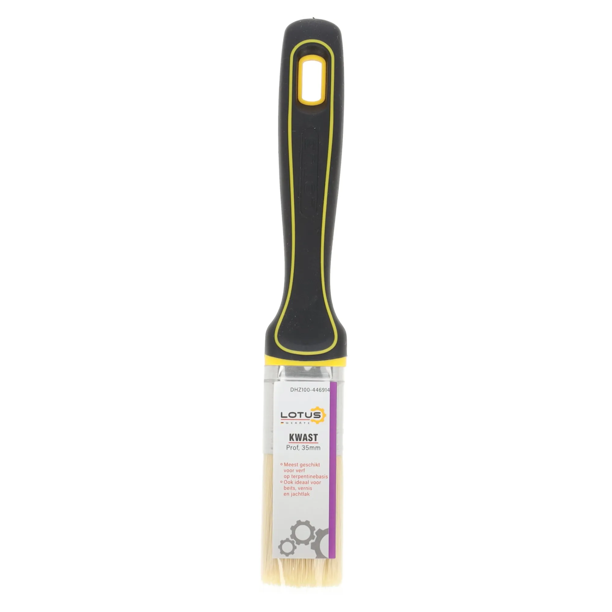 Lotus Verfspullen<Kwast prof 35 mm terpentine