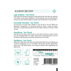 Horti Tops Moestuin<Lage strobloem Tom Thumb