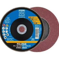Pferd Toebehoren Elektrisch Gereedschap<Lamellenschijf PFC-180 staal+RVS