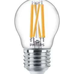 Philips Binnenverlichting<Lamp LED bol deco dimbaar 40W E27