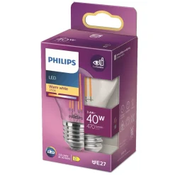 Philips Binnenverlichting<Lamp LED bol helder 40W E27
