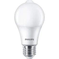 Philips Binnenverlichting<Lamp LED bol mat beweging 60W E27
