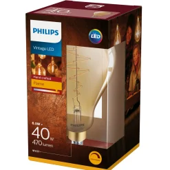 Philips Binnenverlichting<Lamp LED peer met spiraal dimbaar Vintage 40W E27