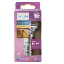 Philips Binnenverlichting<Lamp LED spot 60W E27 dim